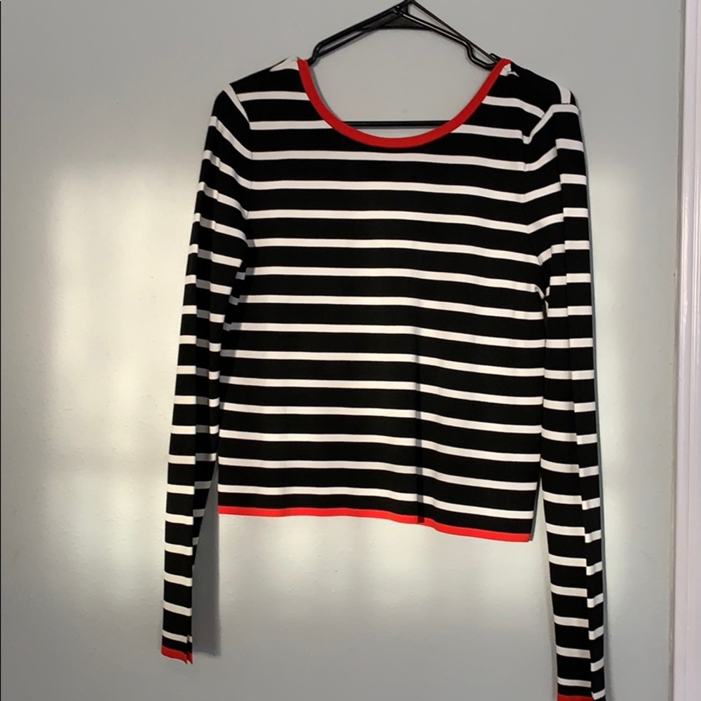 Zara V-Back Sweater